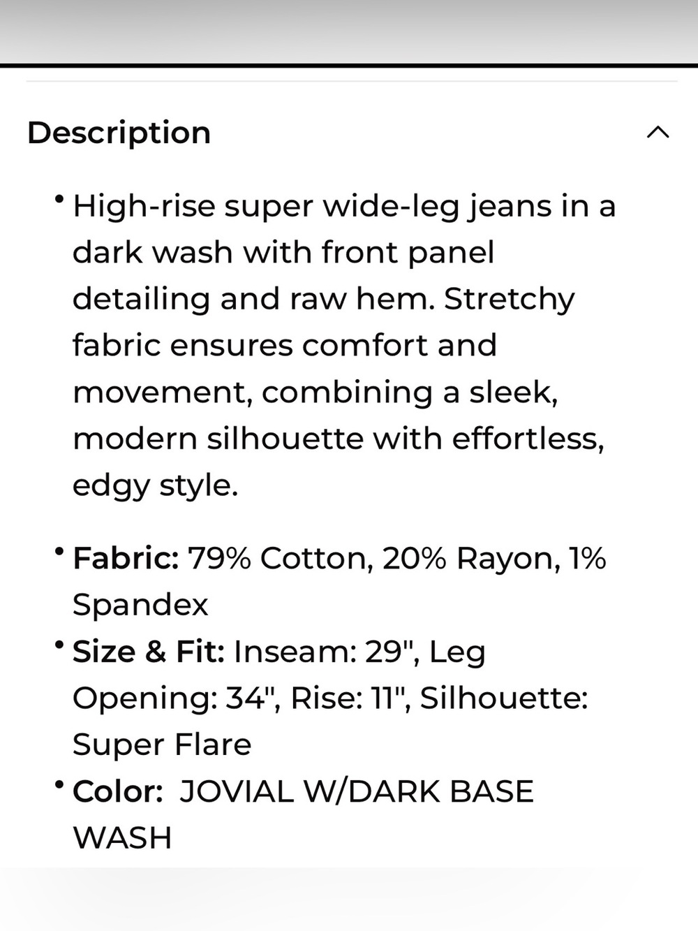 NWT KUT Blake Wide Leg denim jeans sz 12 - Picture 6 of 7